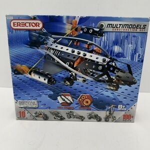 Erector Set MultiModels Construction Set 5550 (10 Models in 1) Sealed NiB